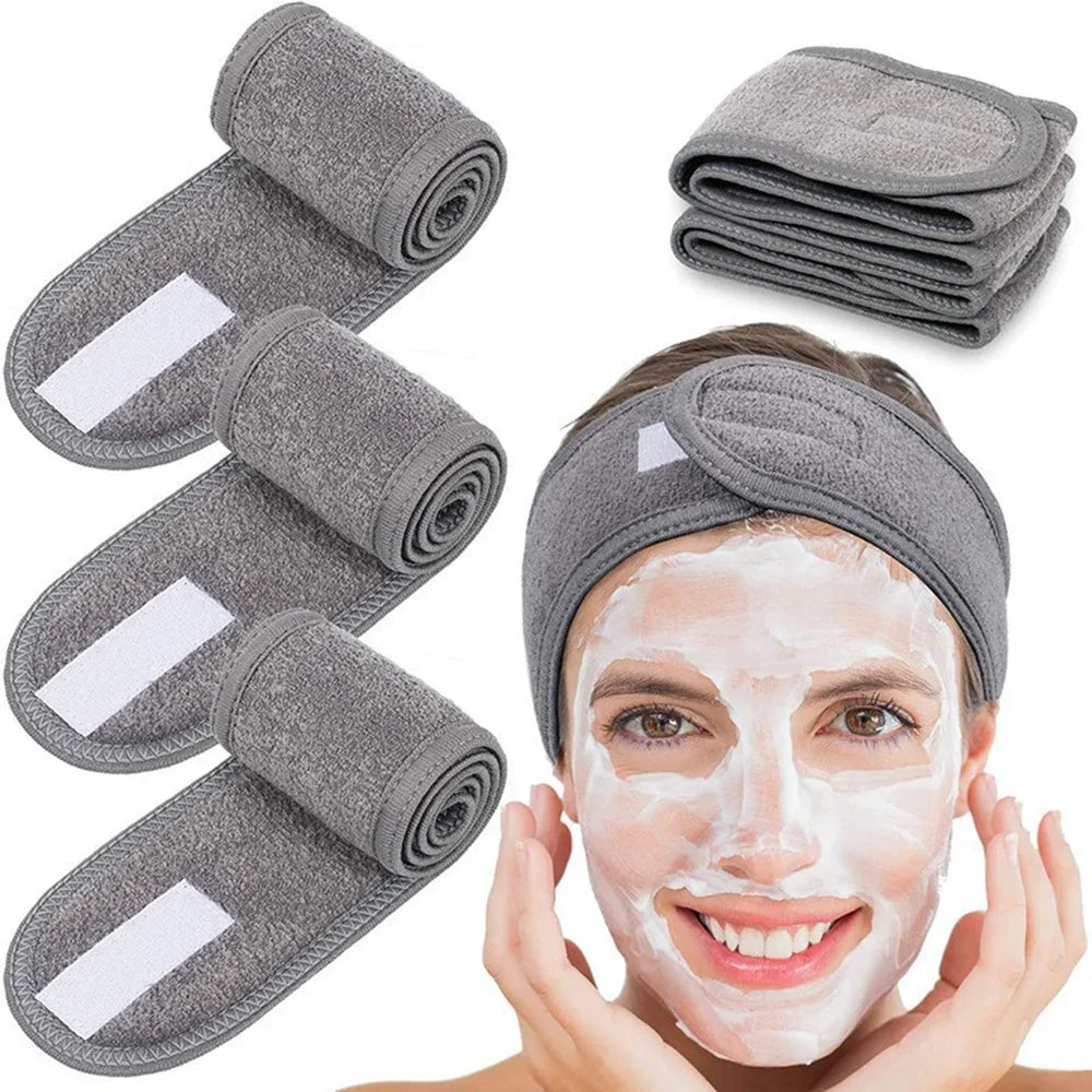 Soft Cotton Face Wash Headband