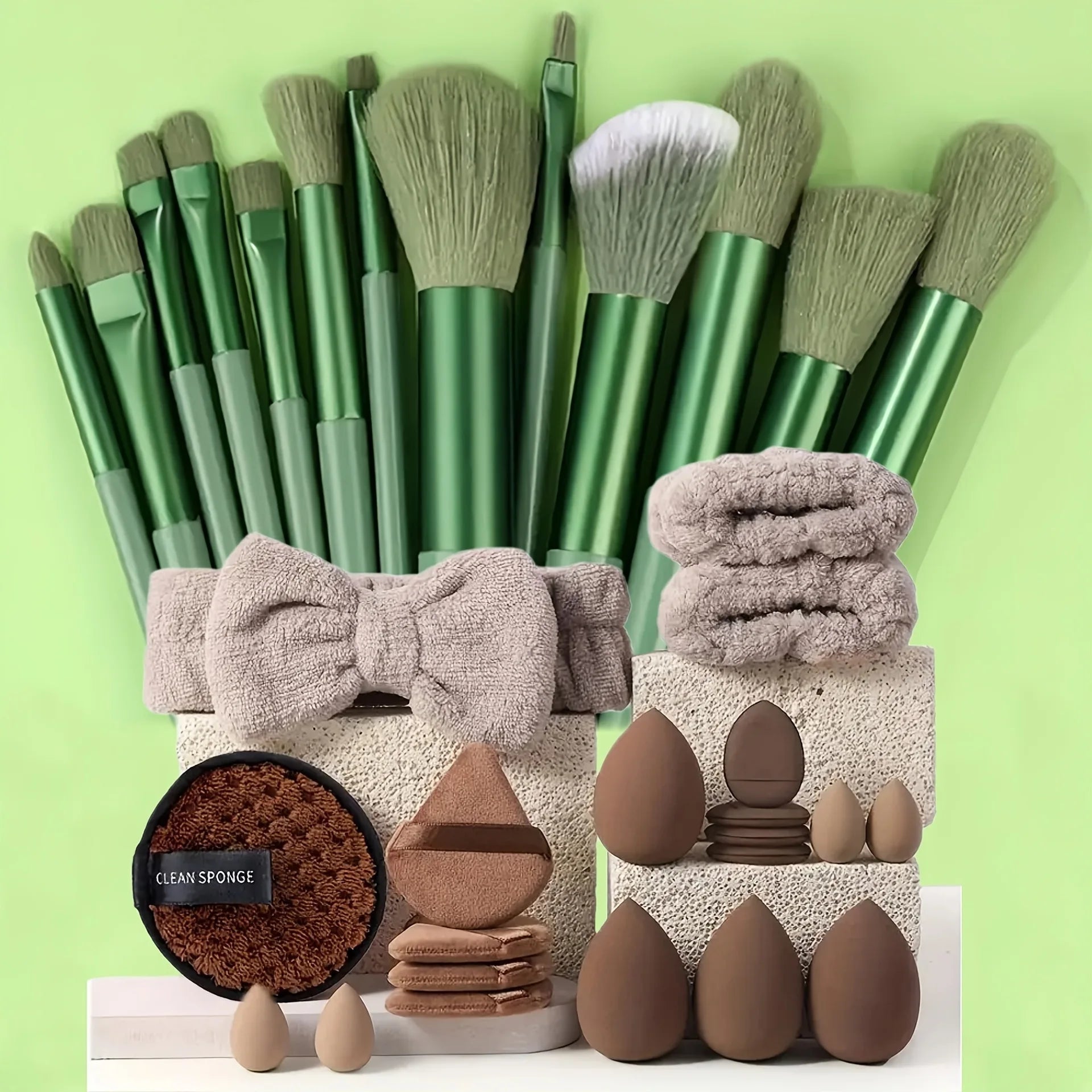 33 Piece Makeup Brush Set
