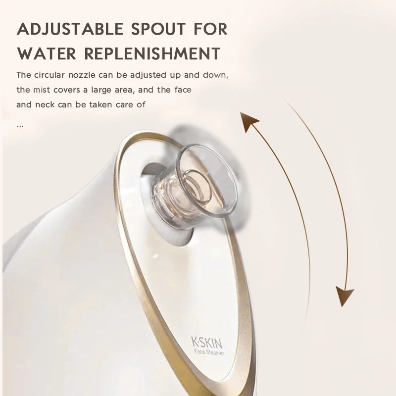 K-SKIN Facial Steamer – Professional Nano Ionic Spa Spraye