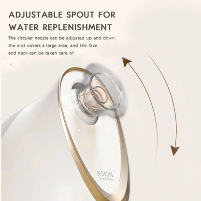 K-SKIN Facial Steamer – Professional Nano Ionic Spa Spraye