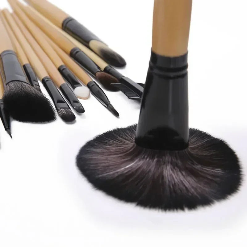24-Piece Professional Makeup Brush Set