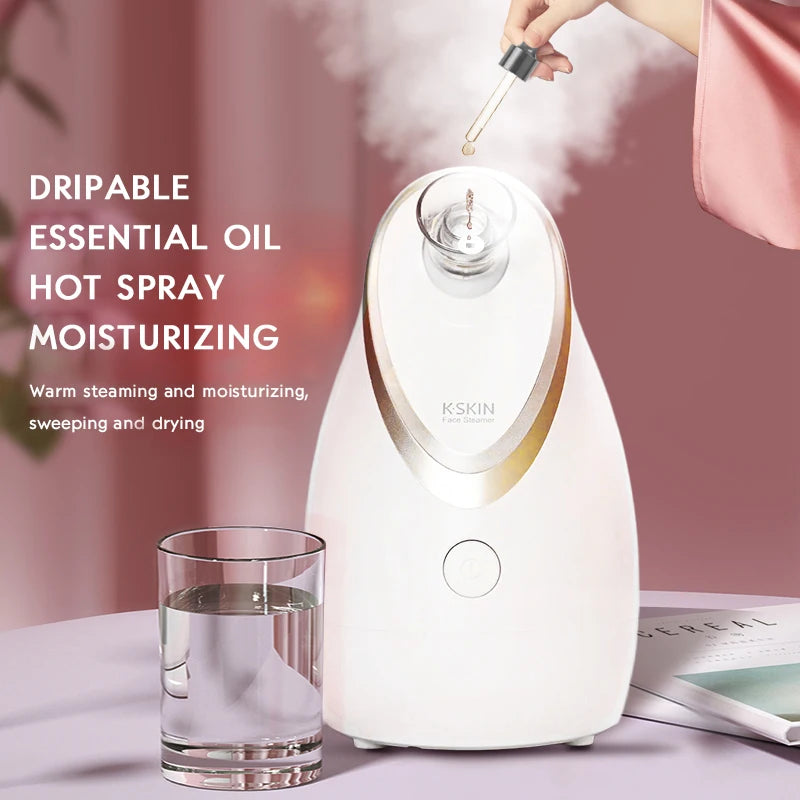 K-SKIN Facial Steamer – Professional Nano Ionic Spa Spraye