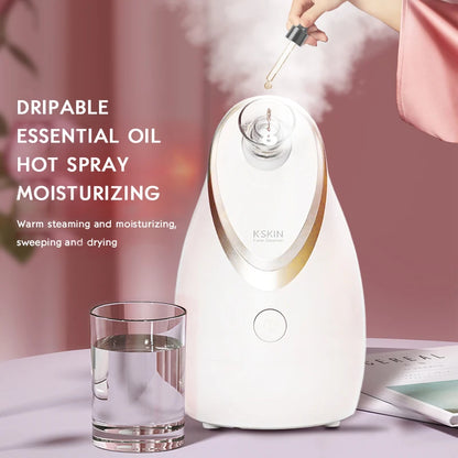 K-SKIN Facial Steamer – Professional Nano Ionic Spa Spraye