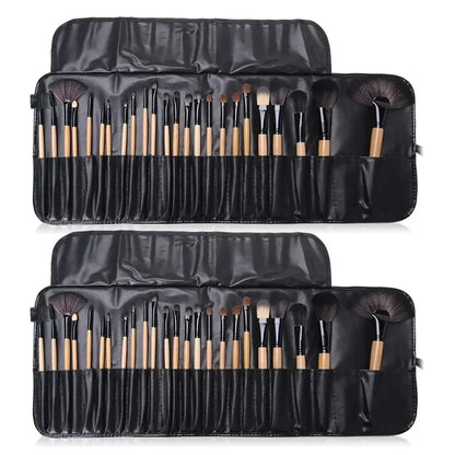 24-Piece Professional Makeup Brush Set