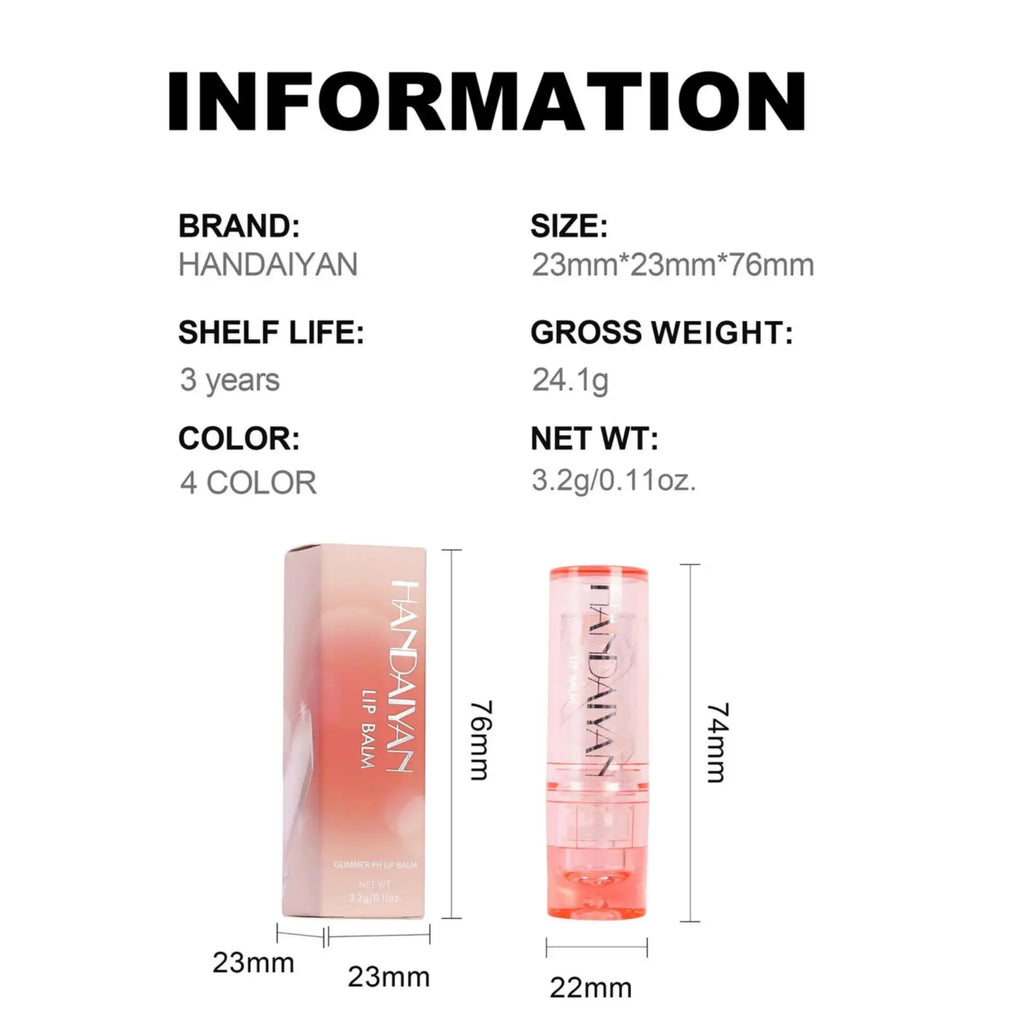 Waterproof Glitter Lipstick