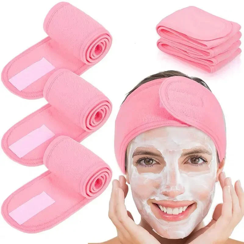 Soft Cotton Face Wash Headband
