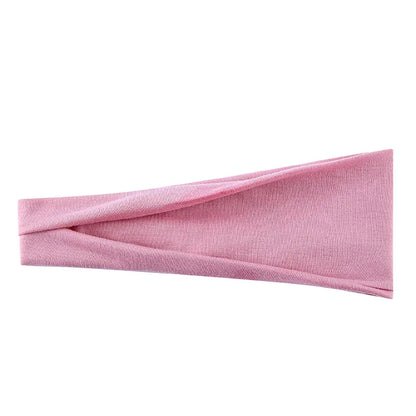 Vintage Cotton Hairband – Fashion Headwrap for Makeup & Sports