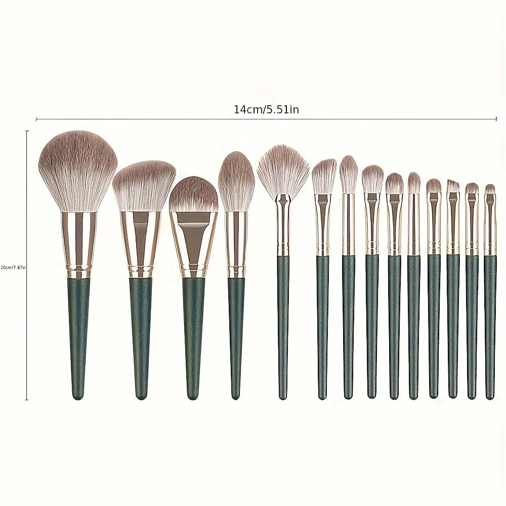 Luxury Makeup Brushes Full Face Kit