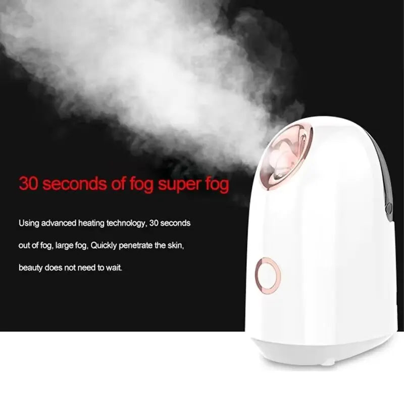 Portable Nano Ionic Face Steamer – SPA-Quality Facial Humidifier at Home