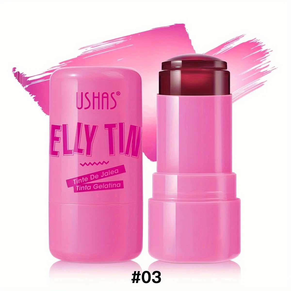 3-in-1 Jelly Blush & Lip Balm Stick