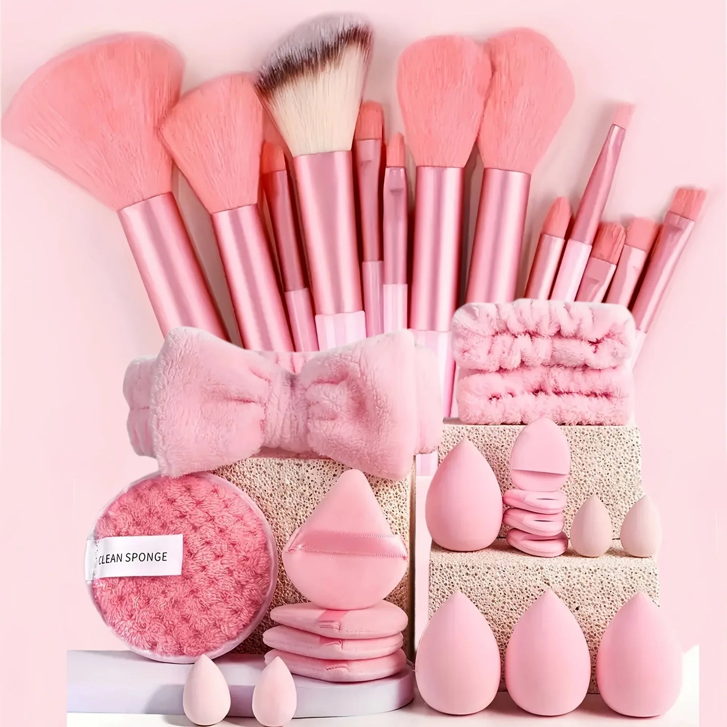 33 Piece Makeup Brush Set