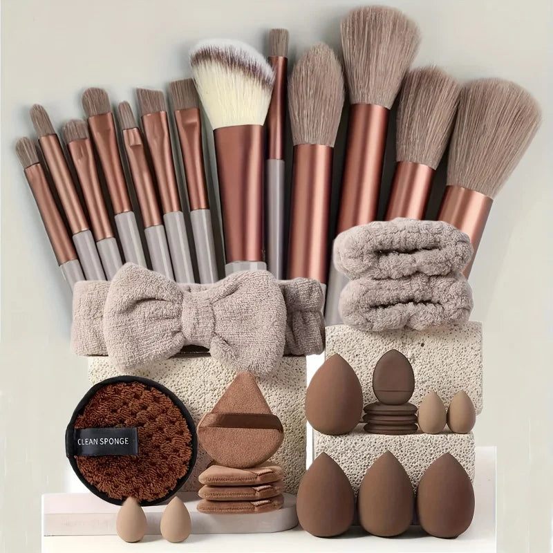 33 Piece Makeup Brush Set