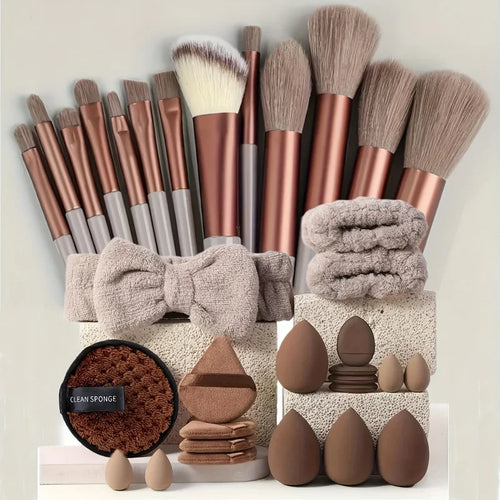 33 Piece Makeup Brush Set