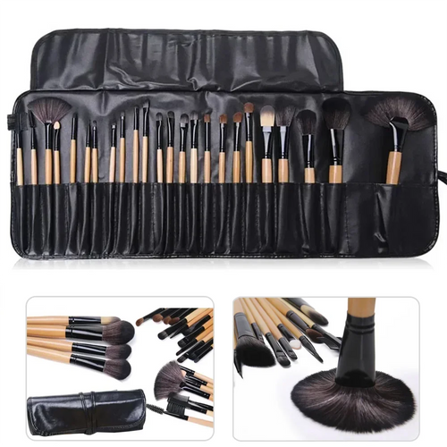 24-Piece Professional Makeup Brush Set