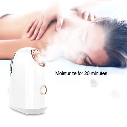 Portable Nano Ionic Face Steamer – SPA-Quality Facial Humidifier at Home