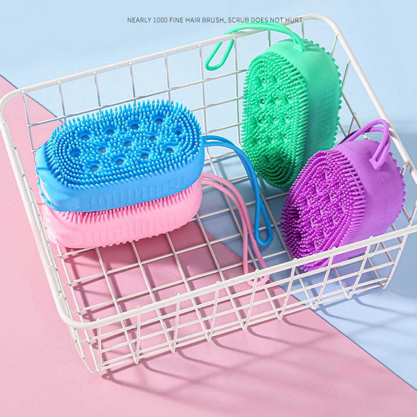 Soft Silicone Shower Brush
