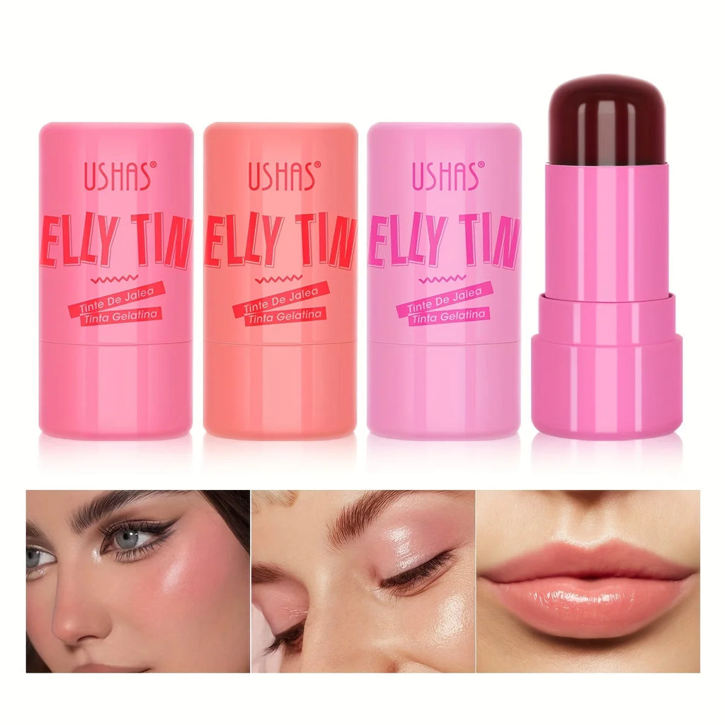 3-in-1 Jelly Blush & Lip Balm Stick
