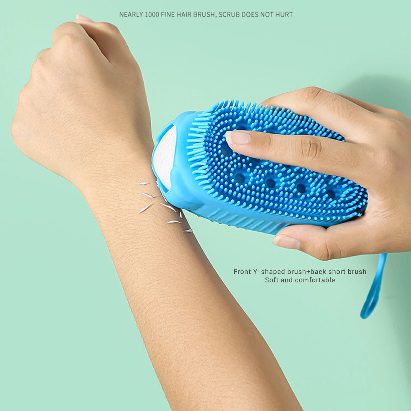 Soft Silicone Shower Brush