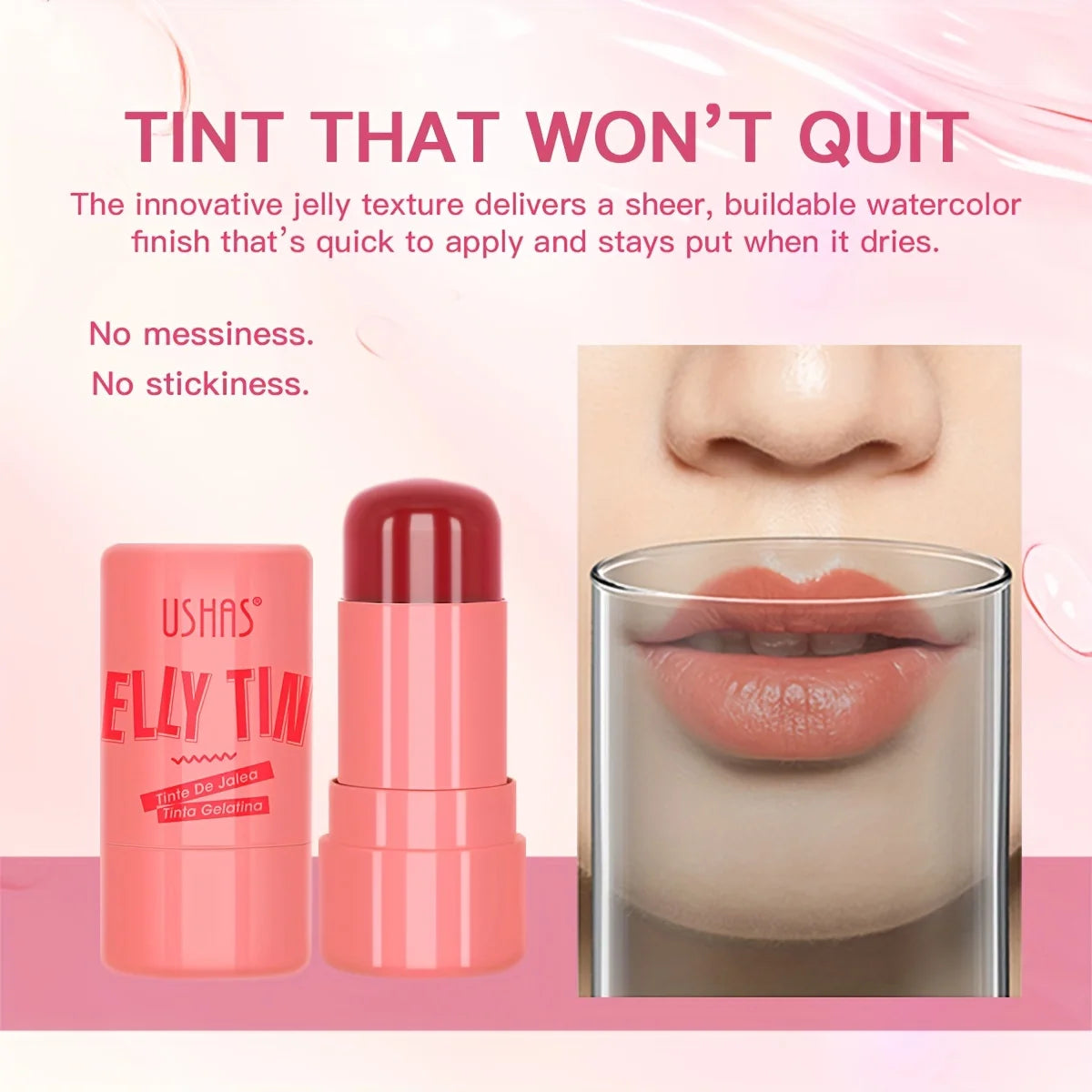 3-in-1 Jelly Blush & Lip Balm Stick