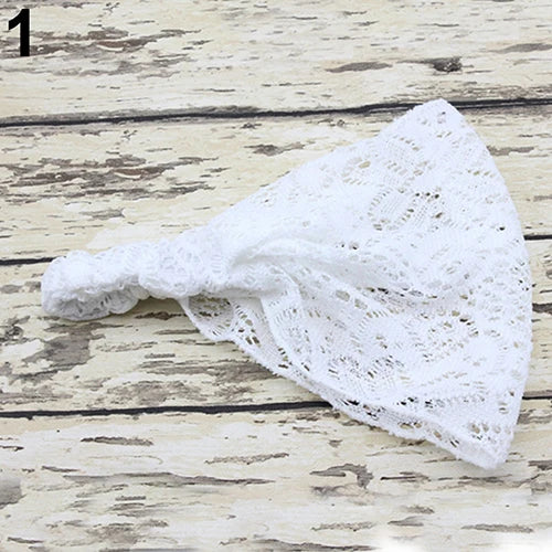Elegant Wide Lace Headband for Women